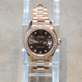 ROLEX ロレックス デイトジャスト チョコレート・ブラウン