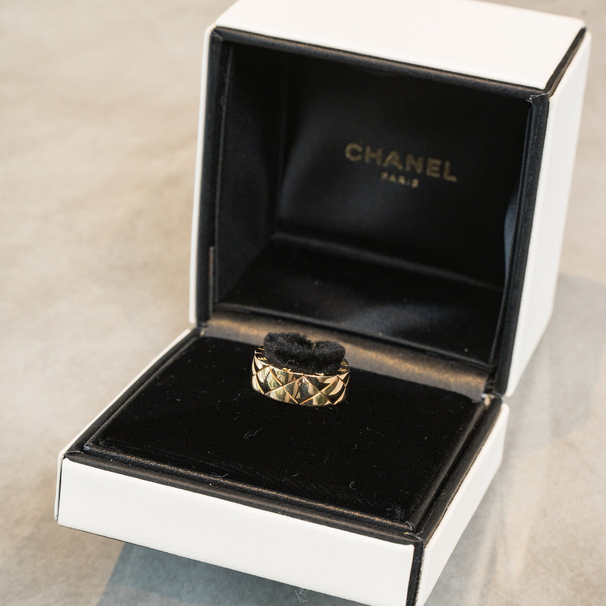 CHANEL シャネル マトラッセ リング 50 – The BOUTIQUE