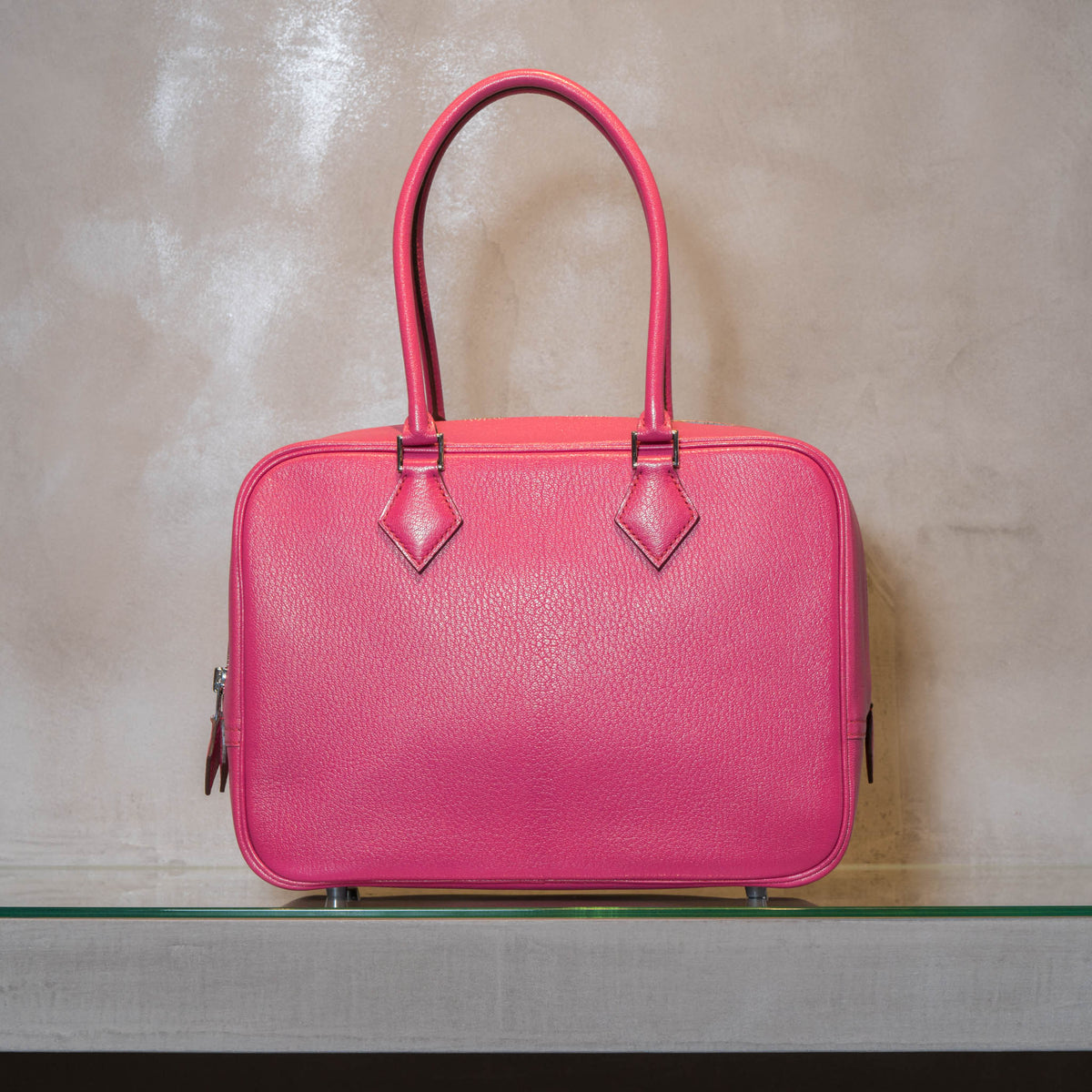超美品 エルメス 正規品プリュム♡28 HERMES（エルメス） プリュム 28 Y刻印 黄 ライム シルバー金具 エバー