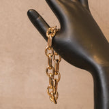 Au750　ピンクゴールド　チェーンブレスレット