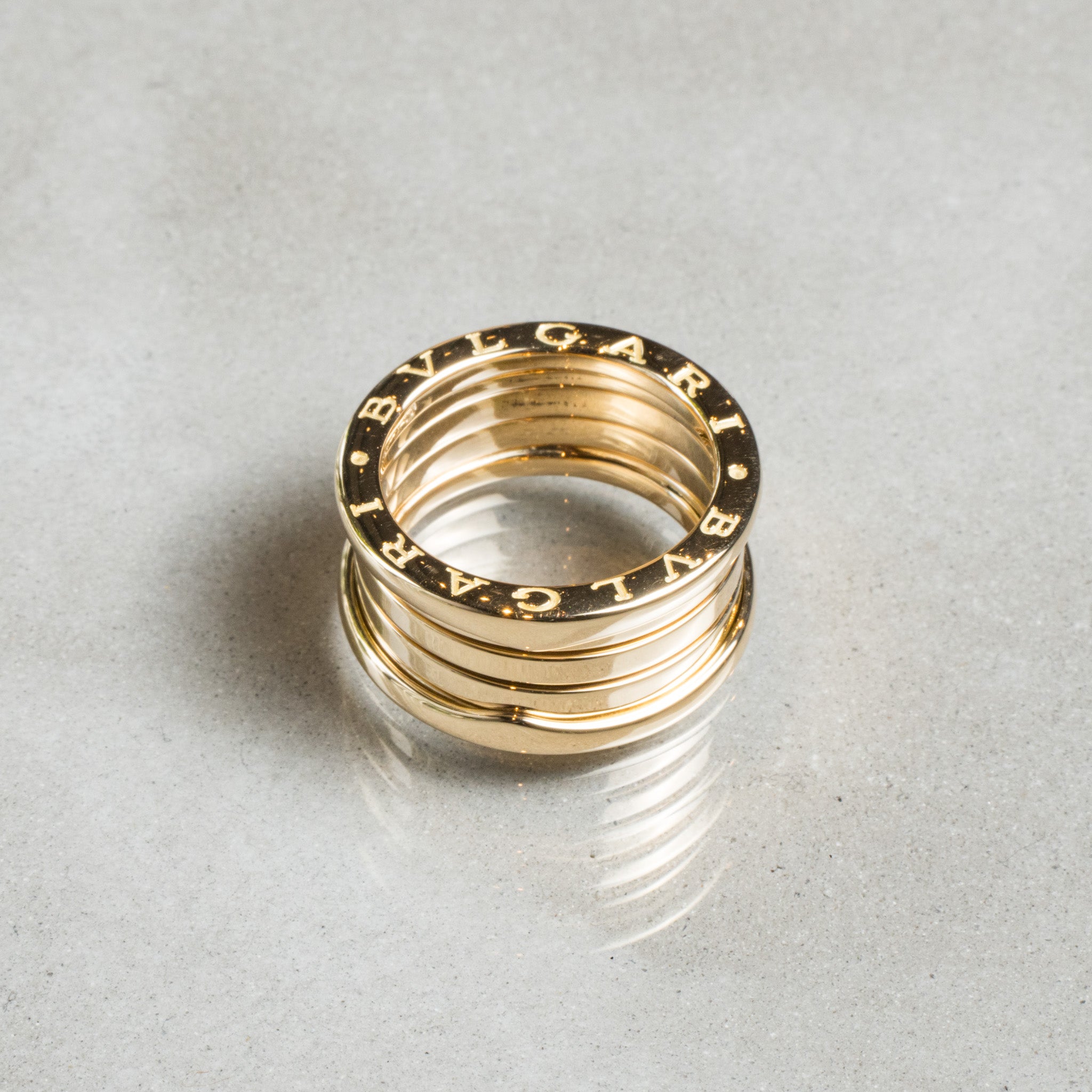 ブルガリ　BVLGARI ZEROワン　ゴールドリング 約13号 k18 1-1_d010589a-c036-410e-b9e1-