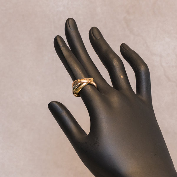 Cartier　カルティエ　トリニティ リング　51
