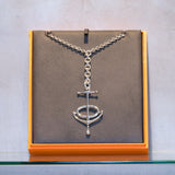 HERMÈS シェーヌダンクル グランラルジュ ネックレス