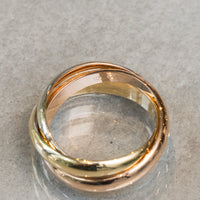 Cartier　カルティエ　トリニティ リング　58