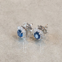 DAMIANI　ダミアーニ　サファイア ピアス