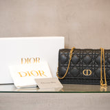 Christian Dior　クリスチャン・ディオール　ディオールカロ　カーフスキン