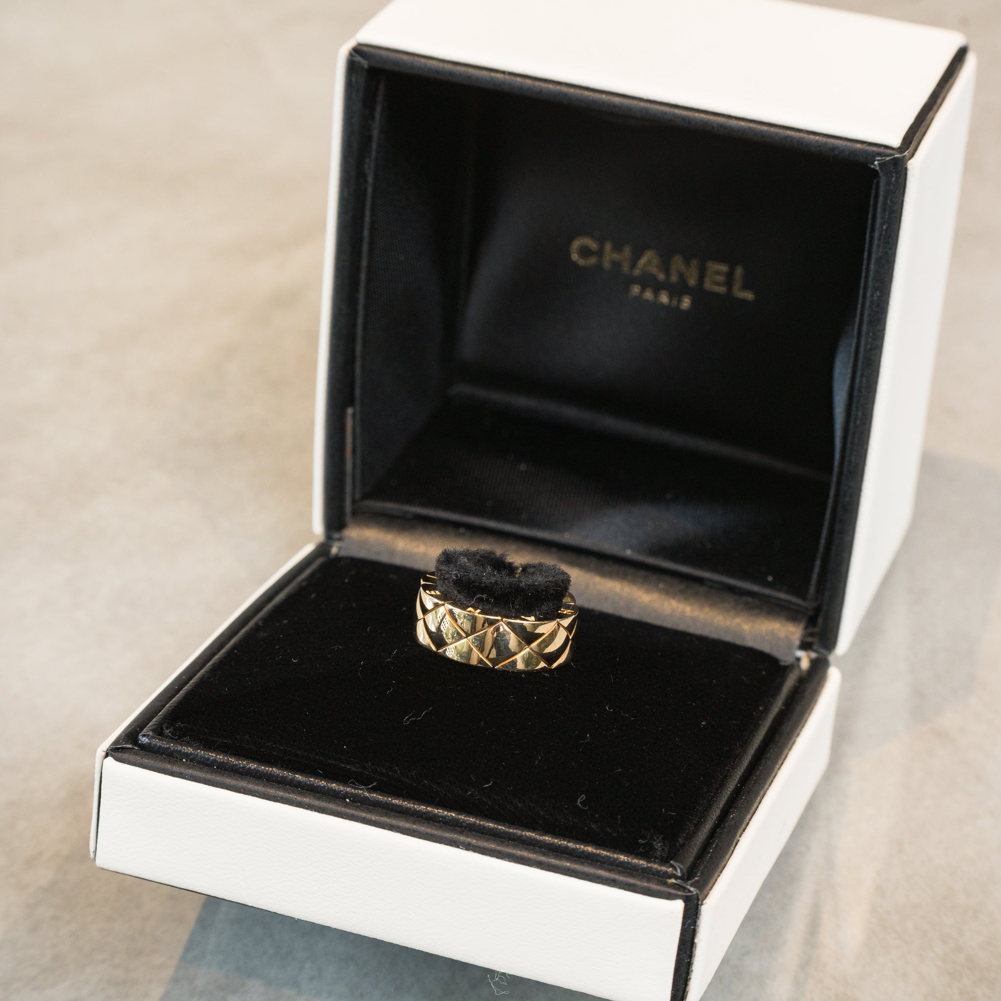 CHANEL シャネル マトラッセ リング 50 – The BOUTIQUE