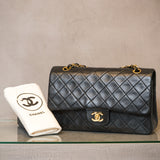 CHANEL　シャネル　CF25　マトラッセ25　ダブルフラップ　ラムスキン
