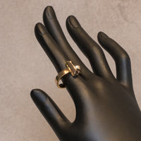 Tiffany＆Co.　ティファニー＆コー　 Tワンワイド リング　14号