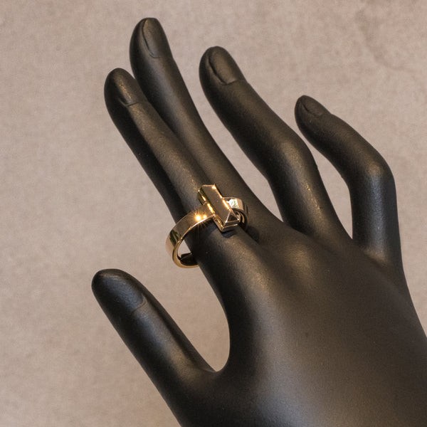 Tiffany＆Co.　ティファニー＆コー　 Tワンワイド リング　14号