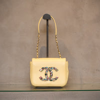 CHANEL　シャネル　マトラッセ　ビジューココマーク