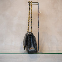 CHANEL　シャネル　CF25　マトラッセ25　ダブルフラップ　ラムスキン