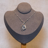 ネックレス K18WG AX0.36CT(アレキサンドライト) D0.57CT