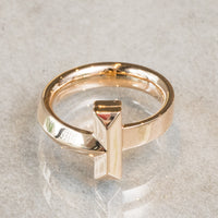 Tiffany＆Co.　ティファニー＆コー　 Tワンワイド リング　14号