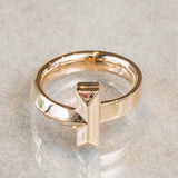 Tiffany＆Co.　ティファニー＆コー　 Tワンワイド リング　14号