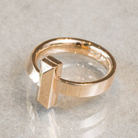 Tiffany＆Co.　ティファニー＆コー　 Tワンワイド リング　14号