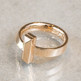 Tiffany＆Co.　ティファニー＆コー　 Tワンワイド リング　14号