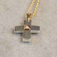 HERMES　エルメス　クロス ネックレス