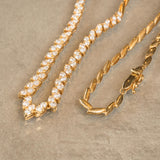 K18　イエローゴールド　ダイヤモンド