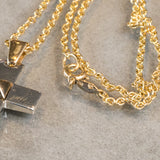 HERMES　エルメス　クロス ネックレス