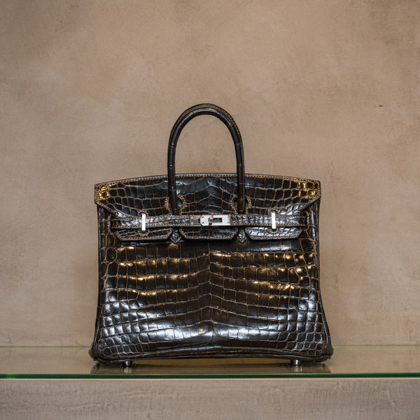 HERMES　エルメス　バーキン25　クロコダイル ニロティカス