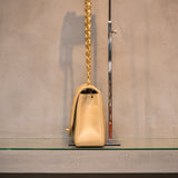 CHANEL　シャネル　マトラッセ ダイアナ25　ラムスキン　ベージュ