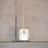 CHANEL　シャネル　マトラッセ　バニティミニ　ラムスキン　ホワイト