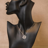 CHANEL　シャネル　カメリア コレクション ネックレス　ミディアム