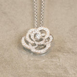 CHANEL　シャネル　カメリア コレクション ネックレス　ミディアム