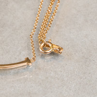 Tiffany&co.　ティファニー＆コー　Tスマイル ネックレス