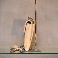 CHANEL　シャネル　マトラッセ　ベージュ　フォンホルダー　