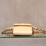CHANEL　シャネル　マトラッセ　ベージュ　フォンホルダー　