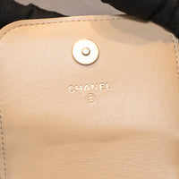 CHANEL　シャネル　マトラッセ　ベージュ　フォンホルダー　