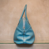 HERMES　ボリード35　トリヨンクレマンス　ブルージーン　