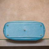 HERMES　ボリード35　トリヨンクレマンス　ブルージーン　