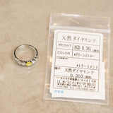 Pt900　プラチナ　ダイヤモンド　10.5号