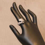 K18WG　ホワイトゴールド　ダイヤモンド　13号