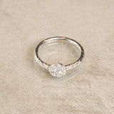 Pt900　プラチナ　ダイヤモンド　11号