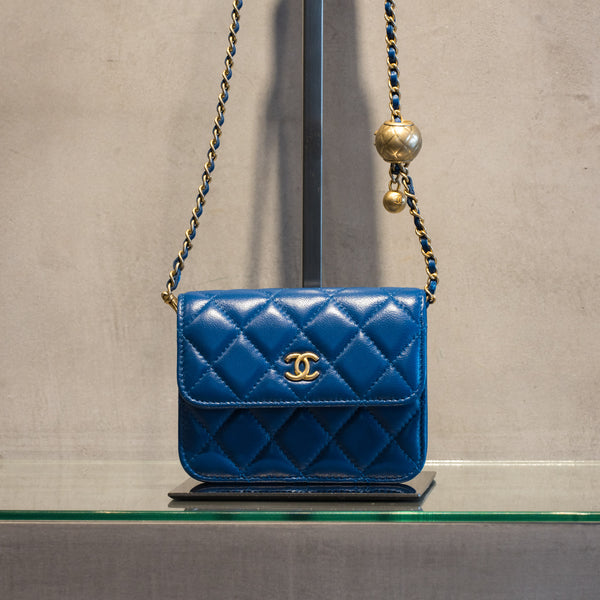 CHANEL シャネル マトラッセ ブルー – The BOUTIQUE