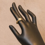 K18　イエローゴールド　ダイヤモンド　10号