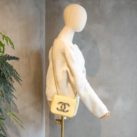 CHANEL　シャネル　マトラッセ　ビジューココマーク