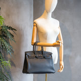 HERMES　エルメス　バーキン35　ヴァッシュリエジェ