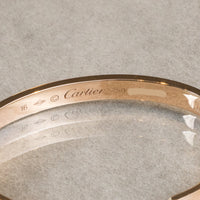 Cartier　カルティエ　ラブオープン バングル　16サイズ