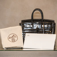 HERMES　エルメス　バーキン25　クロコダイル ニロティカス