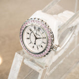 CHANEL　シャネル　J12　ピンクサファイア ベゼル　33mm