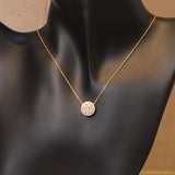 K18　イエローゴールド　ダイヤモンド