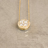 K18　イエローゴールド　ダイヤモンド