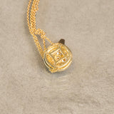 K18　イエローゴールド　ダイヤモンド