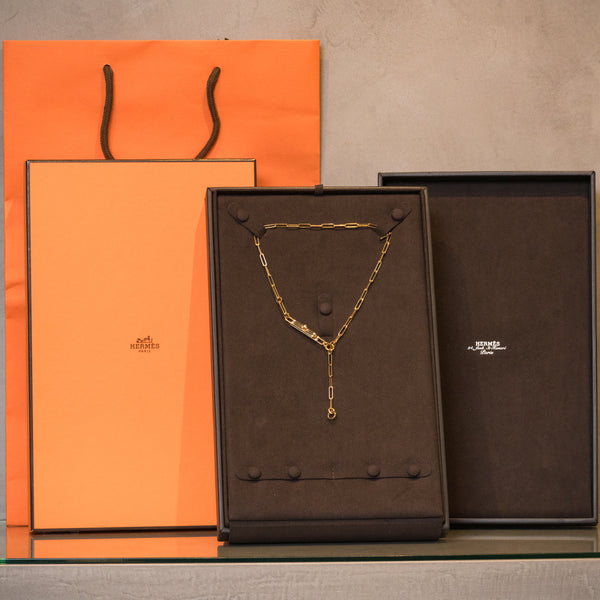 HERMES　エルメス　ケリーチェーン ネックレス　新品・未使用品