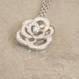 CHANEL　シャネル　カメリア コレクション ネックレス　ミディアム